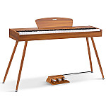 Donner DDP 80 Wooden Style 88 Key Weighted Digital Piano with Stand and 3 Pedal